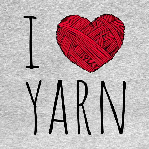 I Heart Yarn by inkerdoo